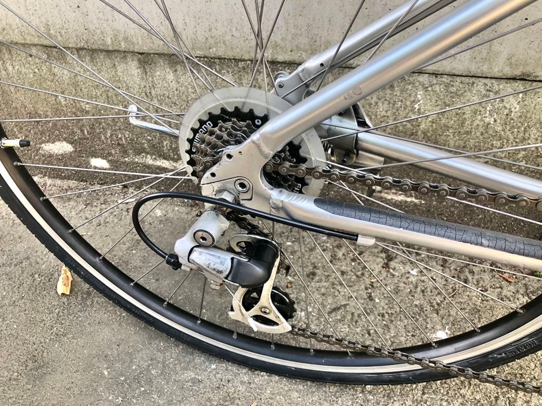 【美品・整備済】ブリヂストン　オルビー700 21速　クロスバイク　CT420