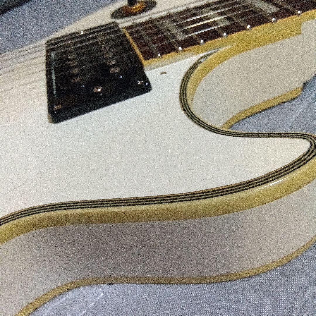 GrassRoots レスポールカスタム ホワイト G-LP-CTM