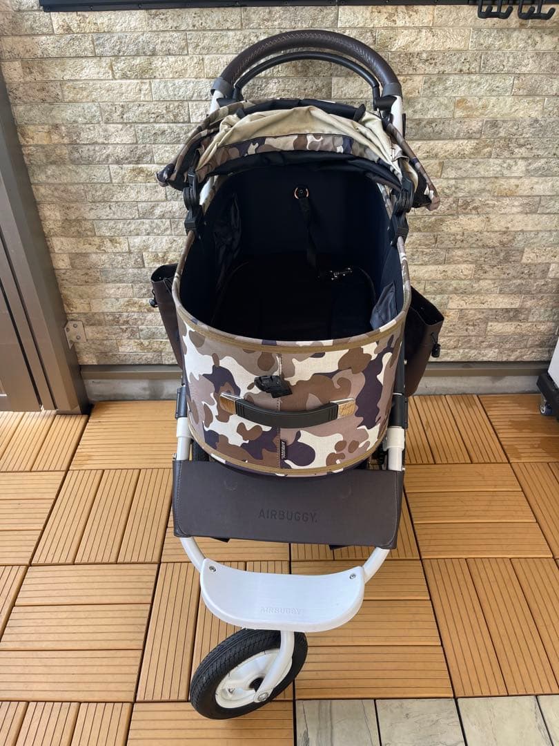 エアバギーペット　ドーム3ラージ ベーシックカモブラウン