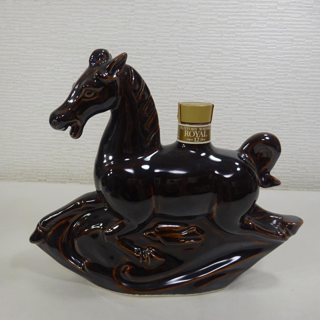 大物釣り◆愛知県限定：サントリー ロイヤルウイスキー 12年 犬と馬
