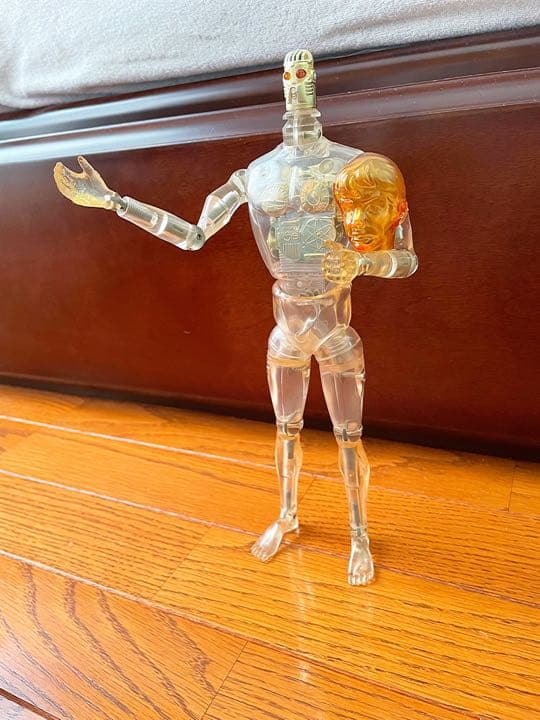 【当時物】極美品　変身サイボーグ1号 フィギュア タカラ　ゴールド