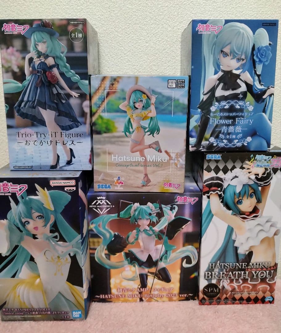 初音ミク フィギュア6点セット