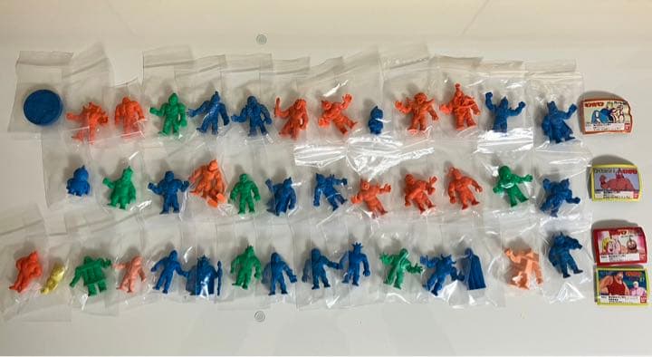 キン消し　パート30・29フルセット＋パート28・27一部　合計40体