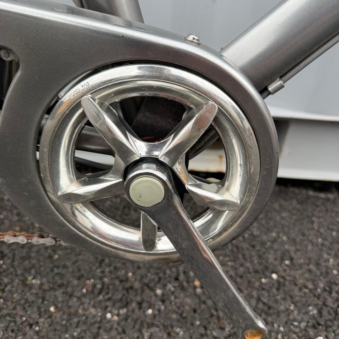 【都内/千葉引取】街乗り用自転車 26インチ カゴ/鍵/オートライト/6段変速付