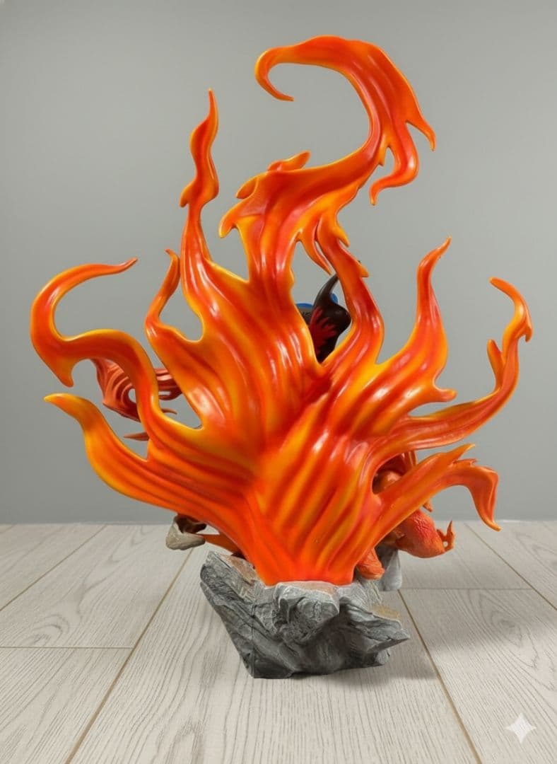 NARUTO　うずまきナルト　九尾　フィギュア　ガレージキット塗装済み