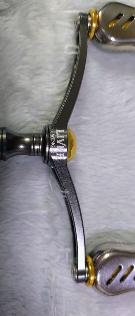 リブレ(LIVRE）ウイング92 ダイワ用 ガンメタ/ゴールド 美品