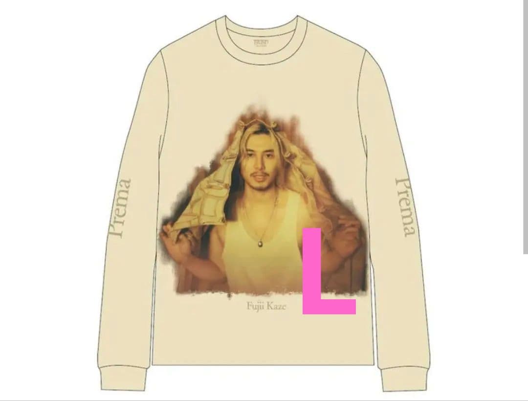 【新品】藤井風 prema Long Sleeve T-shirt Lサイズ