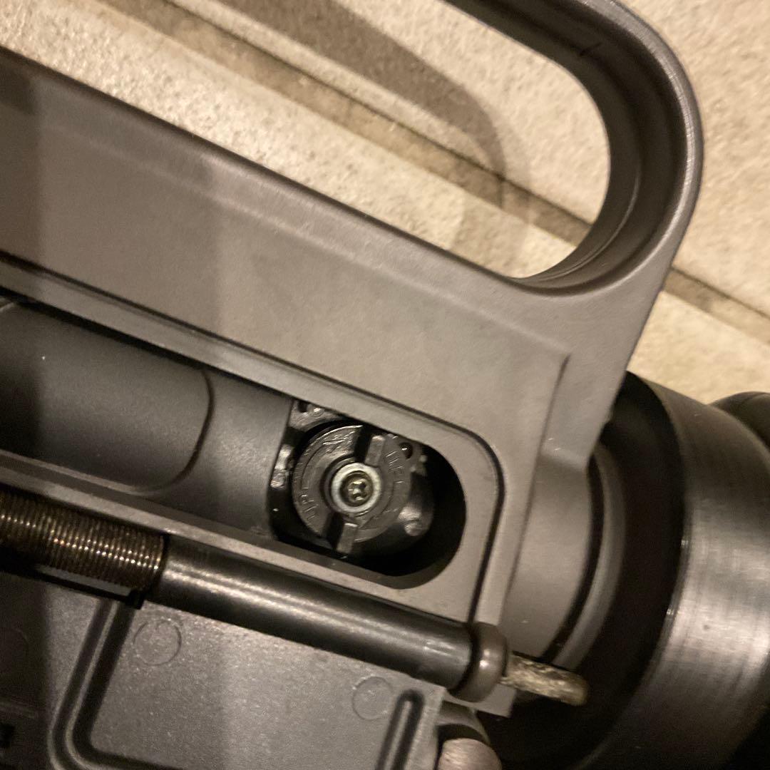 91m/s絶版品東京マルイ純正電動ガンM16A1 メンテ済＋300連マガジン良品