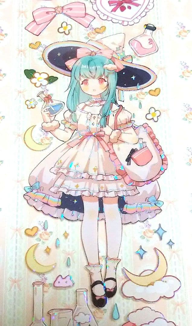 1081▶灵泽童谣(贝壳光)E厘米切り売り海外人物マステ女の子