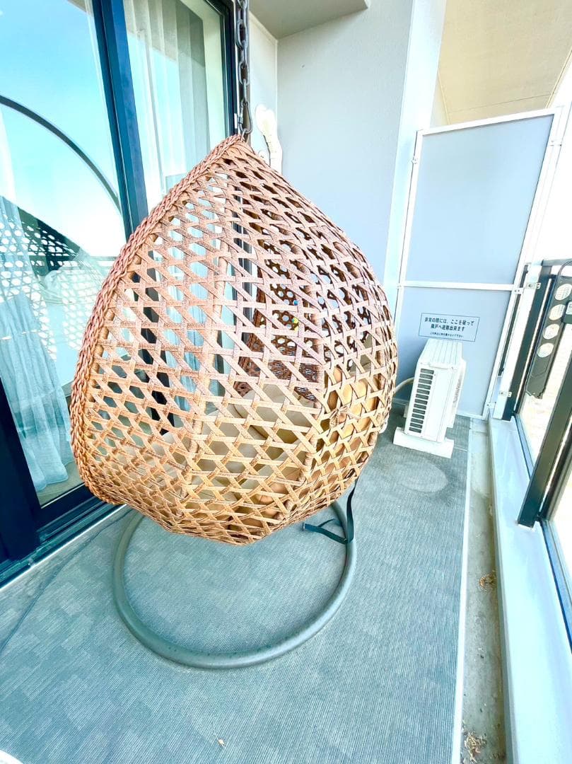 ゆったり　大型　ハンギングチェア　二点出品　2/2