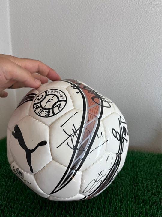 ジュビロ磐田　黄金期　サイン入り　サッカーボール