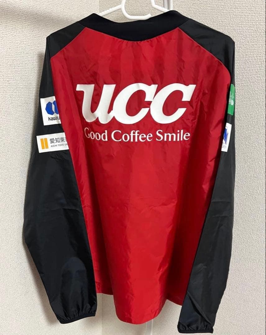 名古屋グランパス Mizuno ピステ XL 赤/黒 トヨタホーム UCC