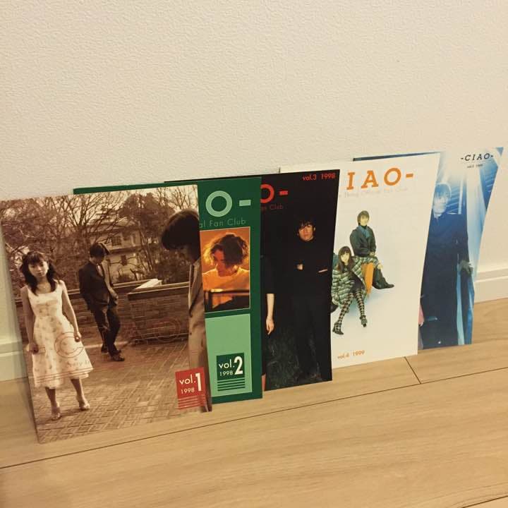 ELT ファンクラブciao 会報 vol.1〜vol.5