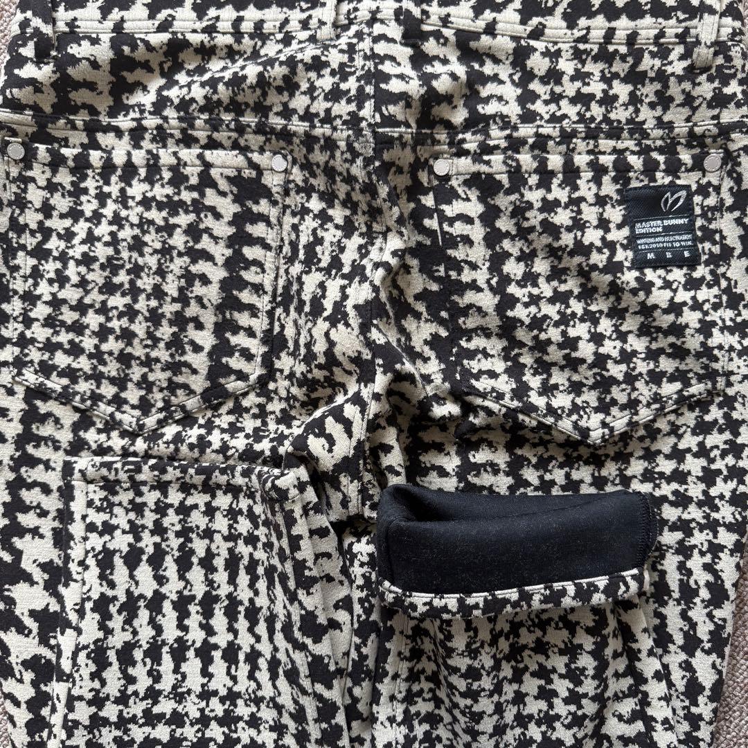 現行モデル　マスターバニー　パンツ　L〜XL相当相当　総柄　茶　焦茶　5