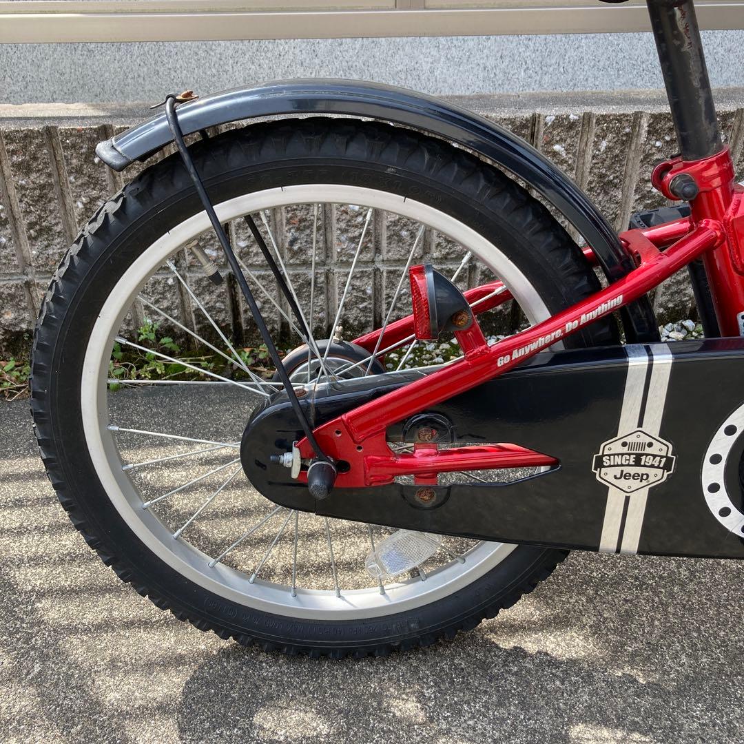 【直接引き渡し希望】jeep ジープ　自転車　キッズ　18インチ