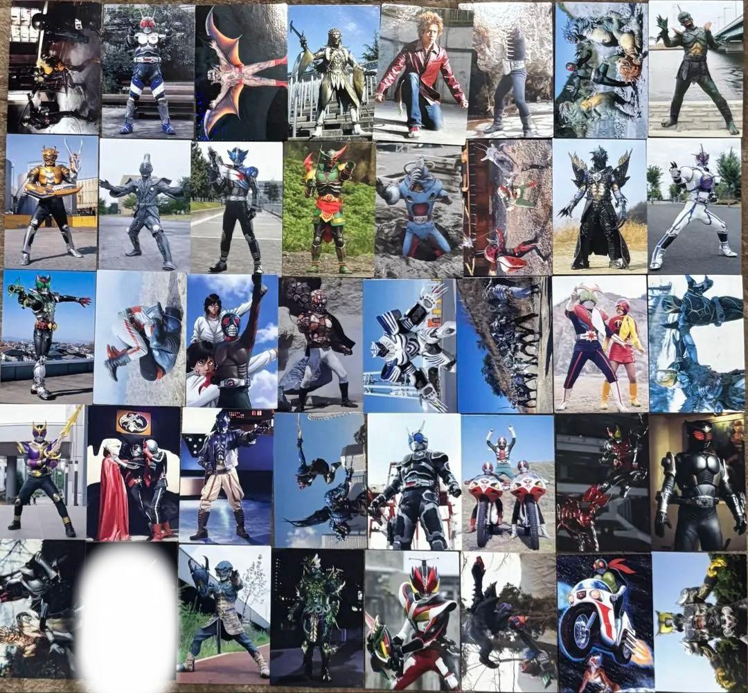 仮面ライダーチップスR カード セット　カルビー　引退