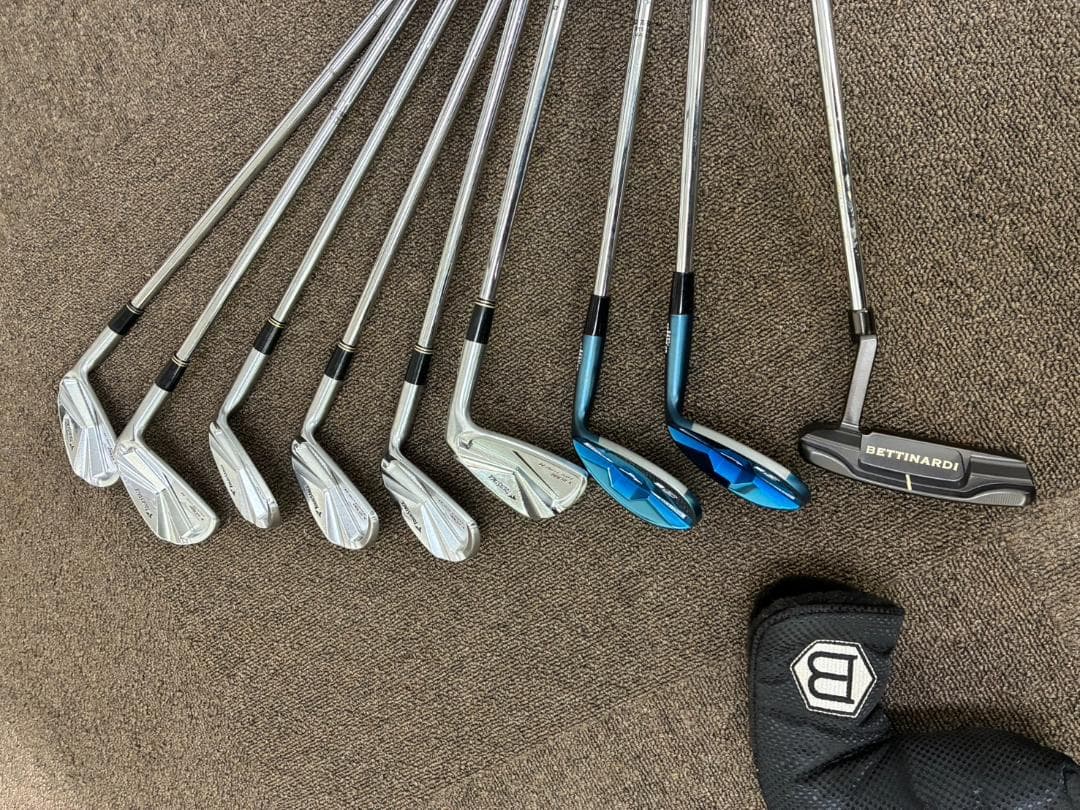 ゴルフクラブセット ツアーステージ X-BLADE 鍛造アイアン ミズノ