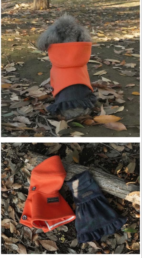 アトリエgg★ランデブー19ハーフ試着のみ★タートルワンピースタータンチェック