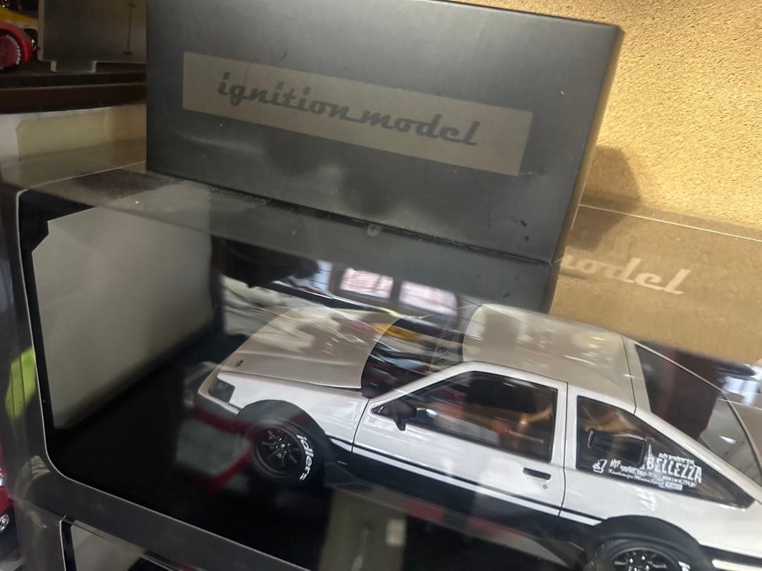 ignition.model 1/18 RWB AE86 エンジン付き
