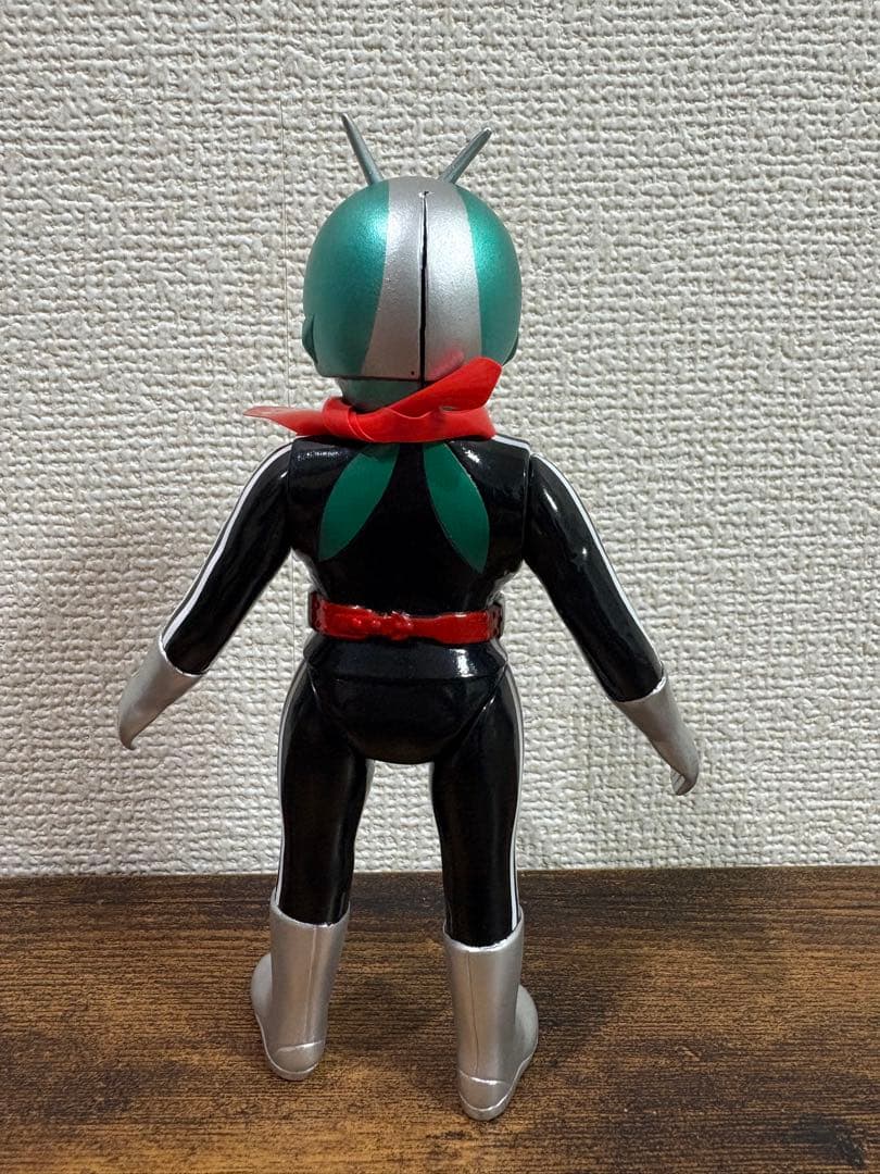 メディコムトイ 東映レトロソフビコレクションM 仮面ライダー新1号(面取れ)