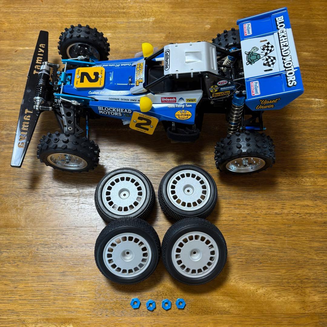 ホットショットII BLOCKHEAD MOTORS メカ＋プロポセット