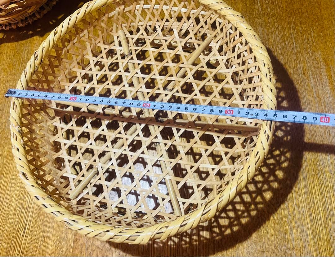 すず竹（大）かご