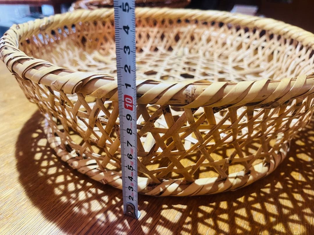 すず竹（大）かご