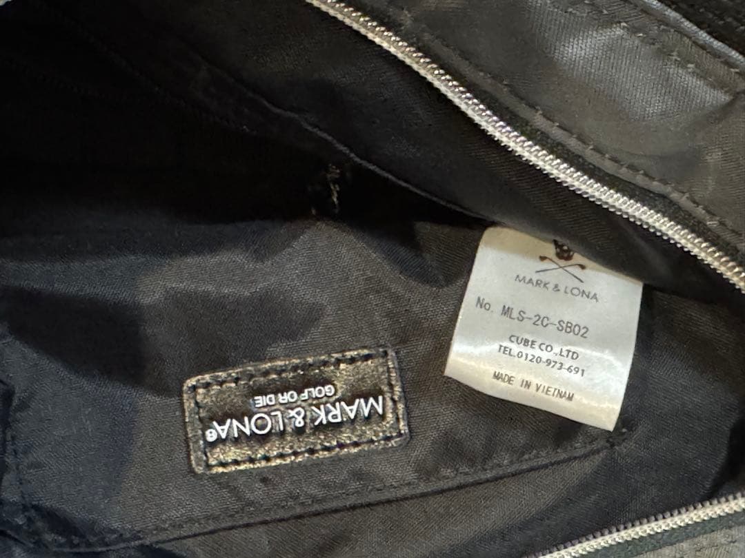 マークアンドロナ　カートバッグ　ゴルフ　カモフラ　コーデュラ