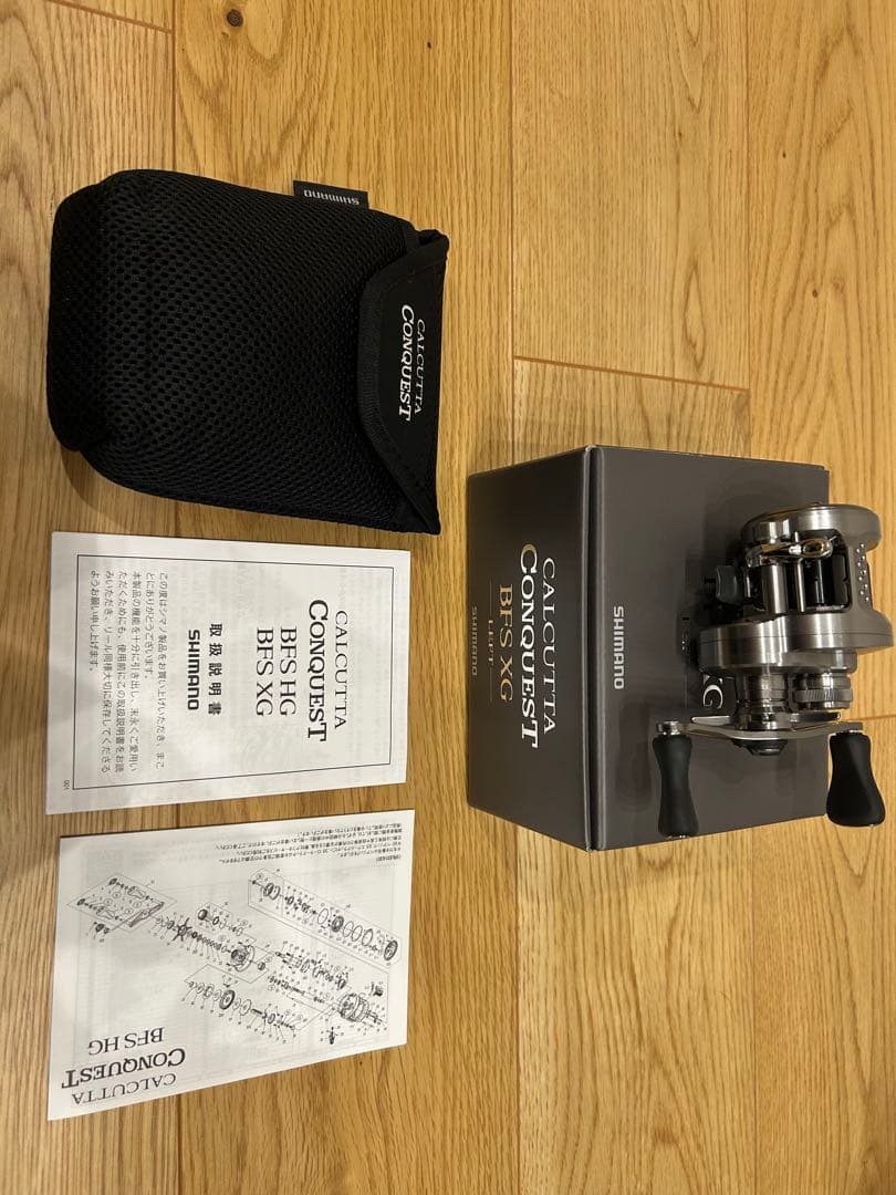 シマノ 23カルカッタコンクエスト BFS XG LEFT 未使用新品