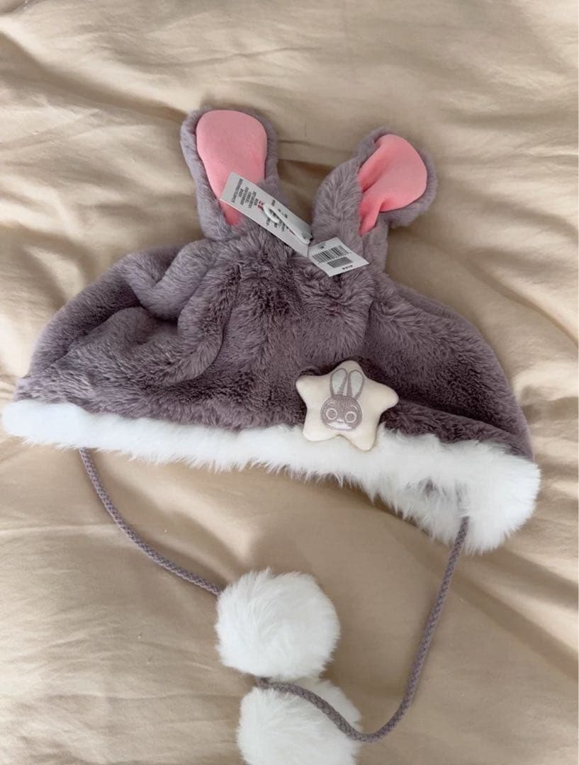 上海ディズニー 限定ズートピア ニック ジュディ ファンキャップ 帽子2点