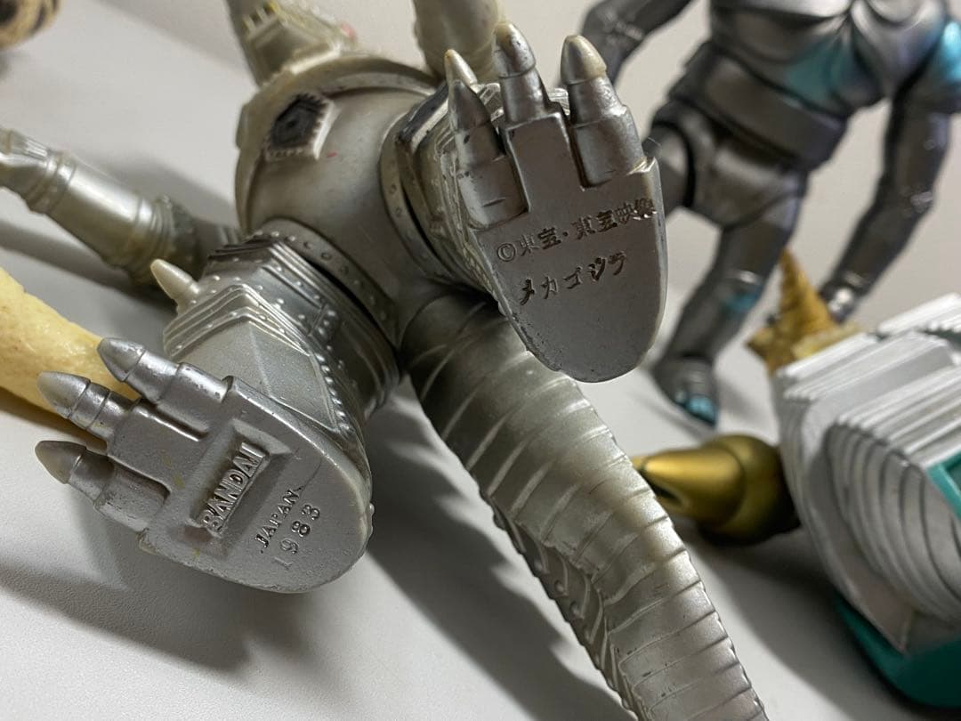 フィギュアソフビ　モゲラ　バトラ　メカニコング　エレキング　メカゴジラ　他