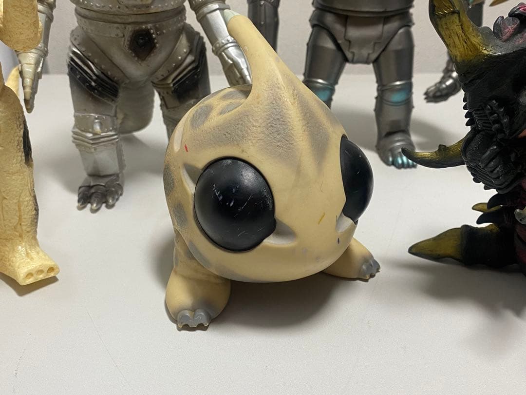 フィギュアソフビ　モゲラ　バトラ　メカニコング　エレキング　メカゴジラ　他