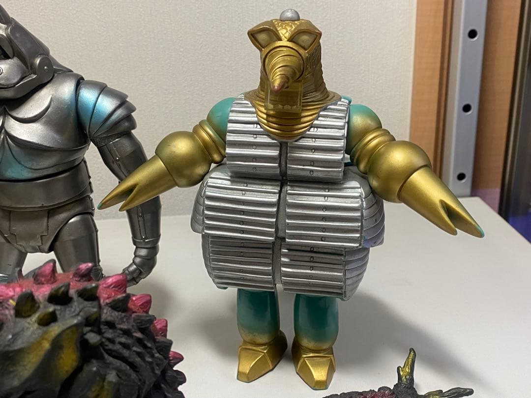 フィギュアソフビ　モゲラ　バトラ　メカニコング　エレキング　メカゴジラ　他