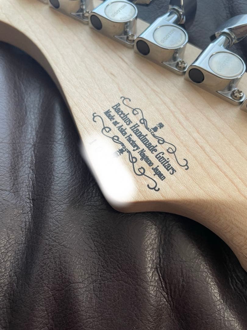 ギター Bacchus T-STANDARD ASH Black Oil