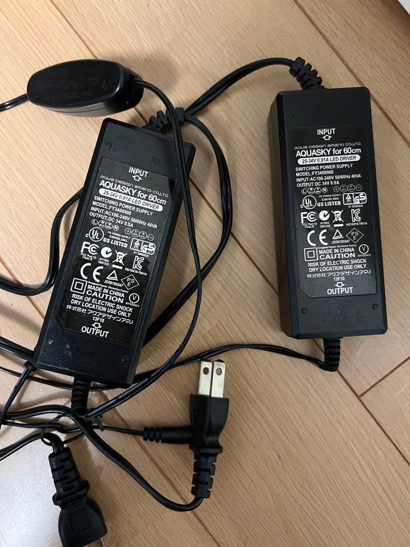 ADA 水槽60cm、キャビネット、ライト、フィルターセット