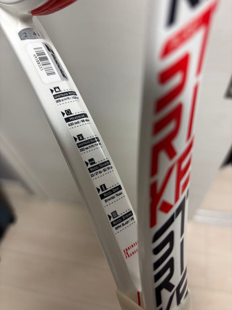 babolat ピュアストライク98 2019年モデル G2　16×19