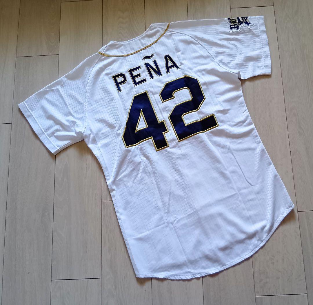 【レア】オリックス バファローズ ペーニャ　ホーム　ユニフォーム デサント L