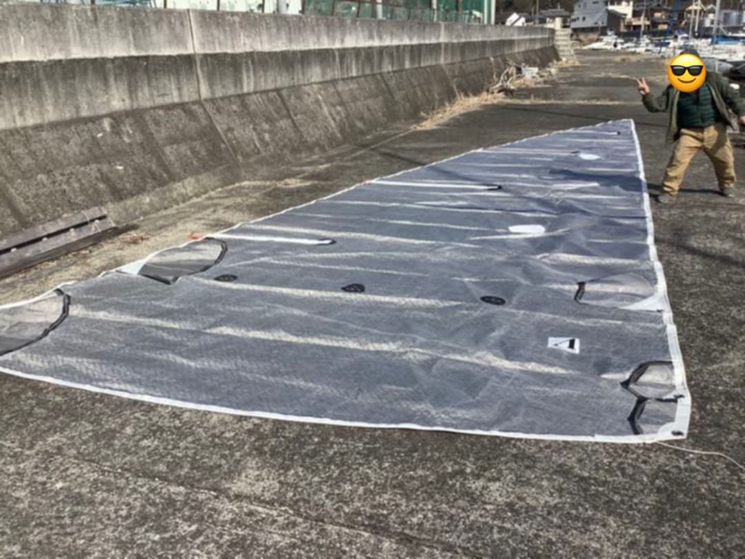 セーリングヨット　30fクラス　メインセイル