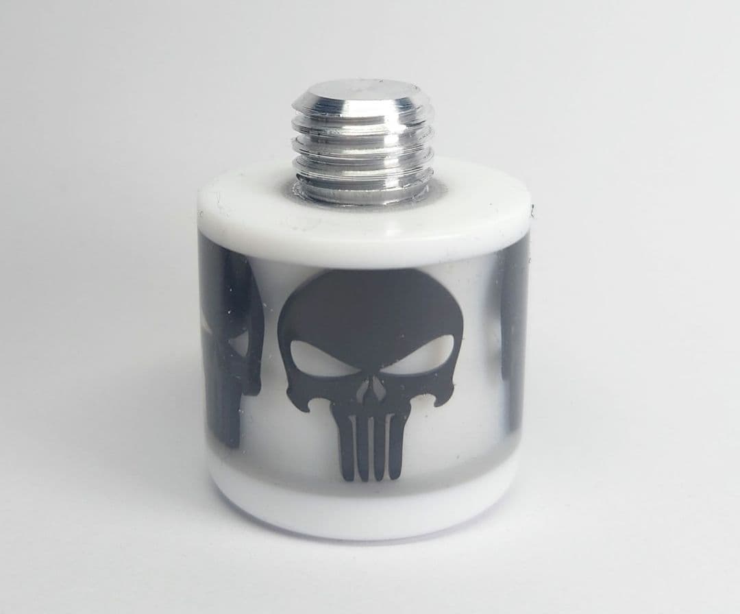 限定商品 1.2インチエクステンション　 MEZZ用(黒のドクロデザイン)