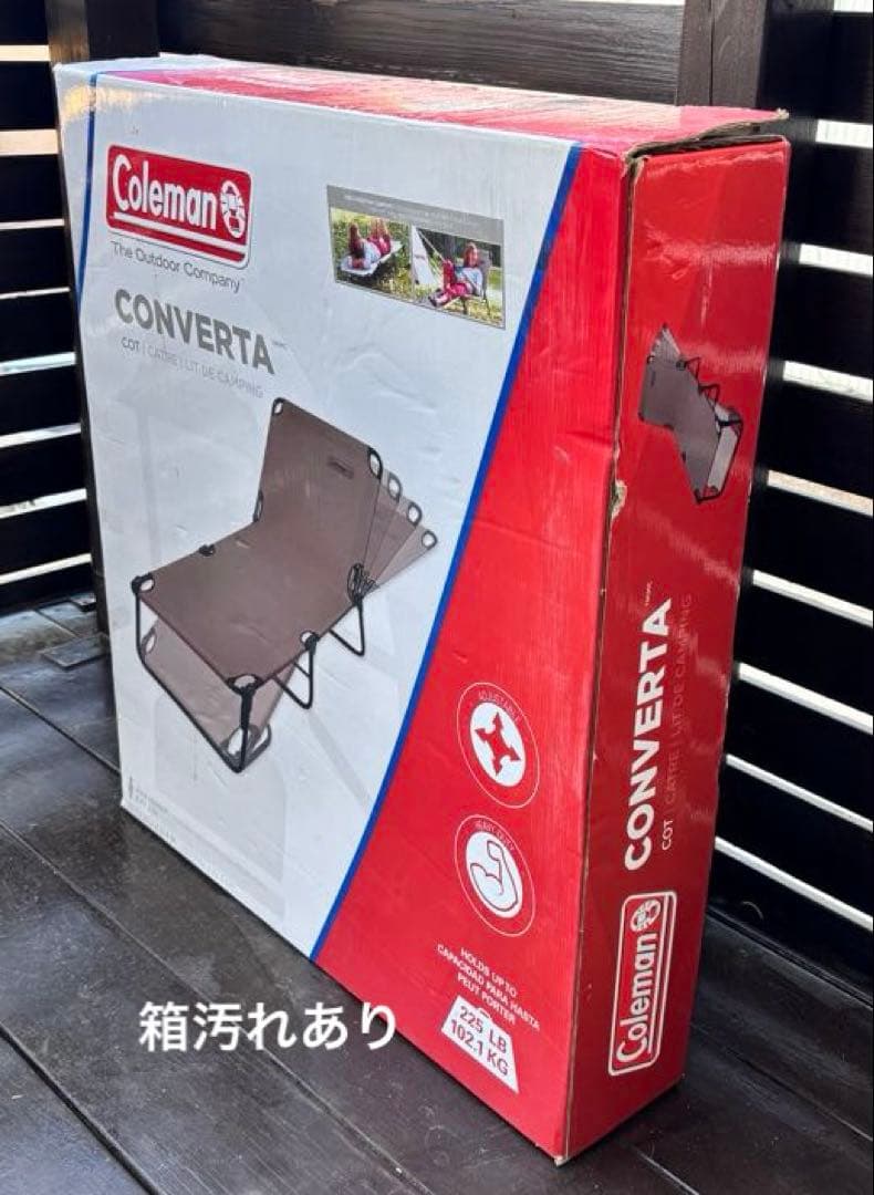 Coleman Converta Cot アウトドアベンチ