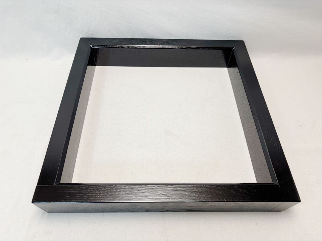 茶道具 銅製 炉壇 利休炉壇 柿合黒塗 炉縁 五徳 炉蓋 4点セット 元箱