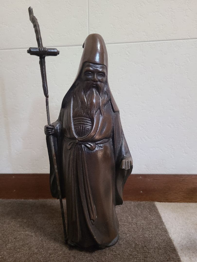 寿老人と鹿の銅像 ※２つ合わせて47㎏