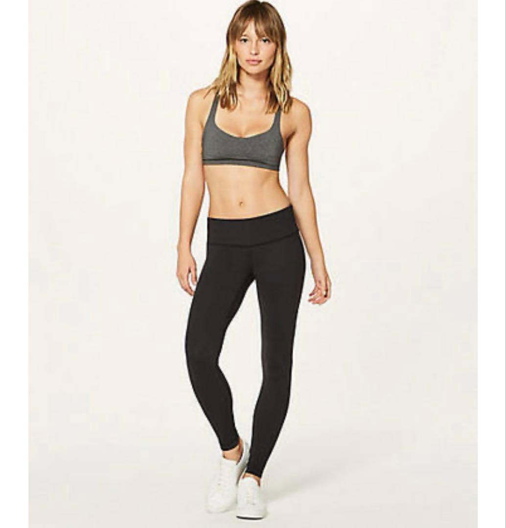 ルルレモン　ブラック レギンス　サイズ2