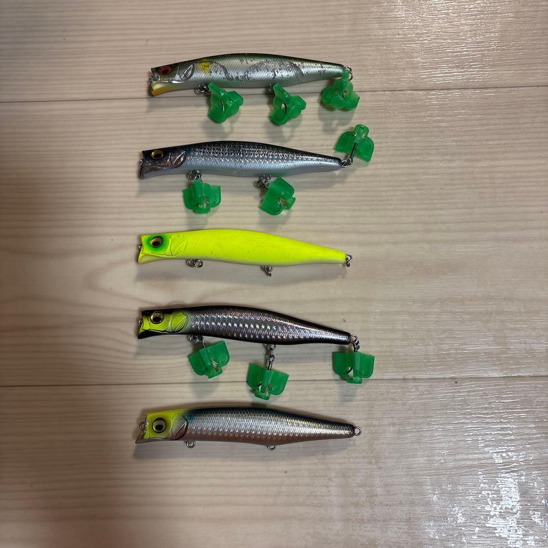 メガバス　カゲロウ124f 4点、カゲロウ125f MD 1点