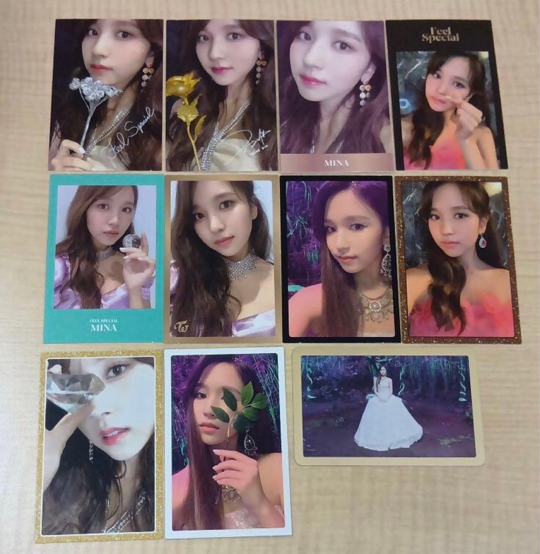 ❶ TWICE ミナ トレカ 76枚 まとめ売り