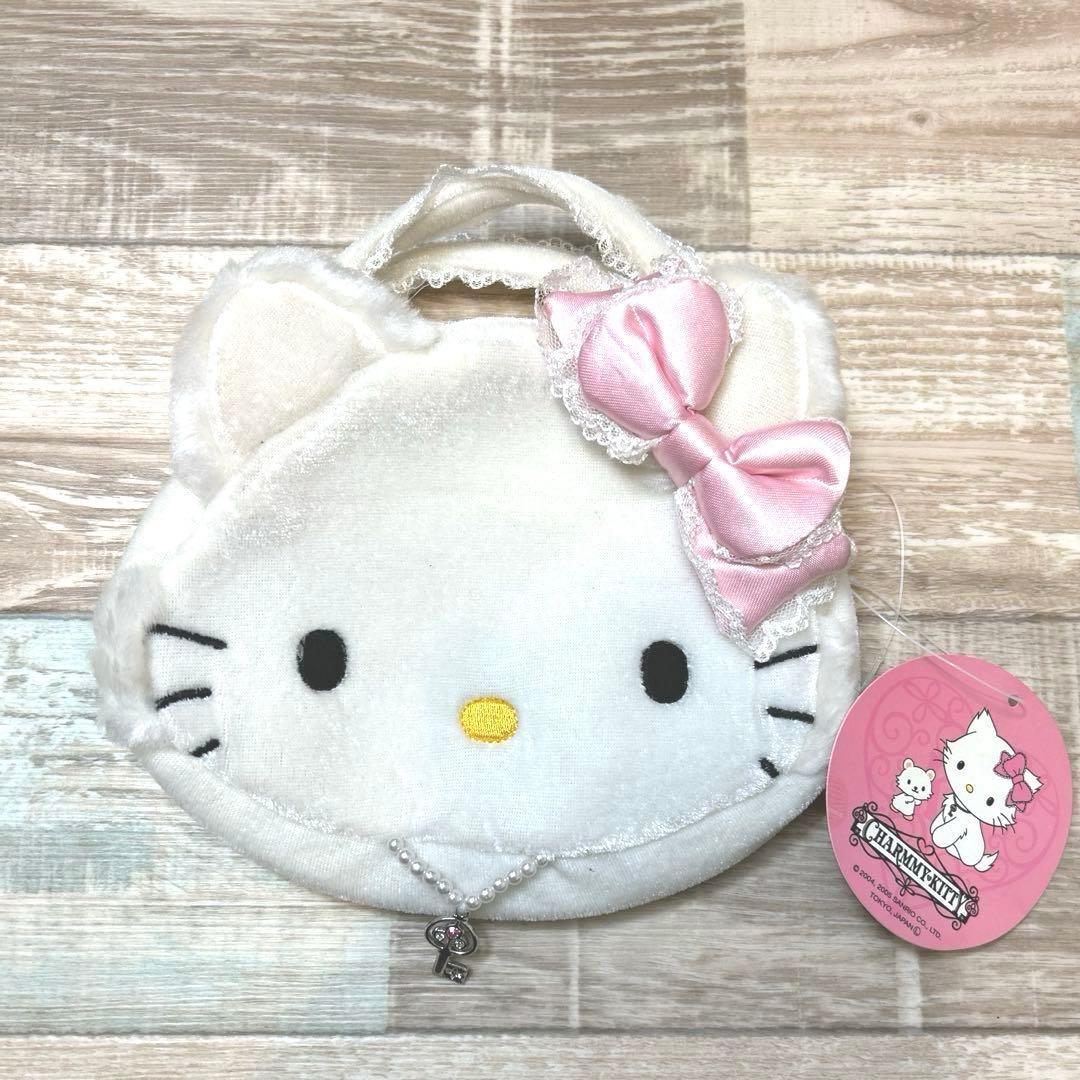 レア　チャーミーキティ　キティ　2005年製　平成レトロ　ポーチ