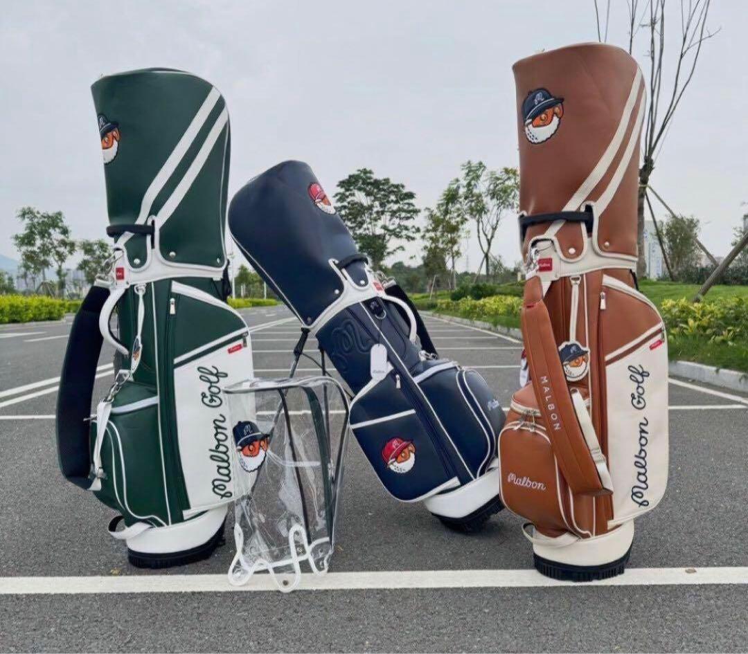 Malbon マルボンゴルフバッグ キャディバッグスタンド式 男女兼用