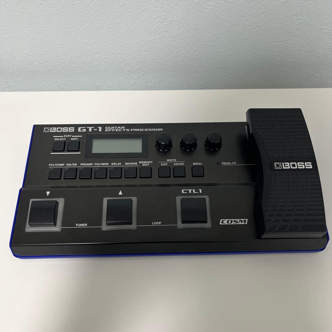 BOSS GT-1 解説書&電源ケーブル付き