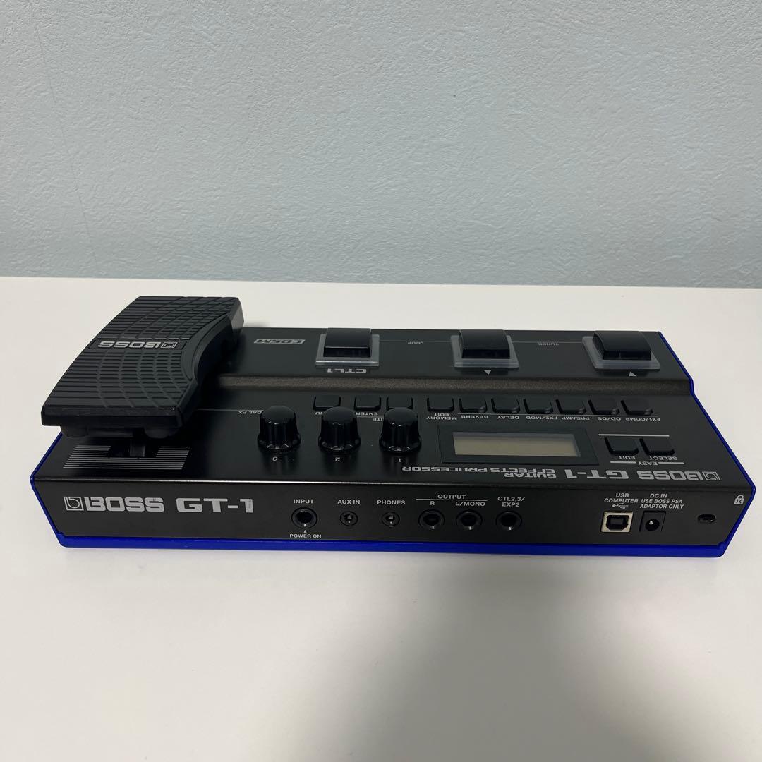 BOSS GT-1 解説書&電源ケーブル付き