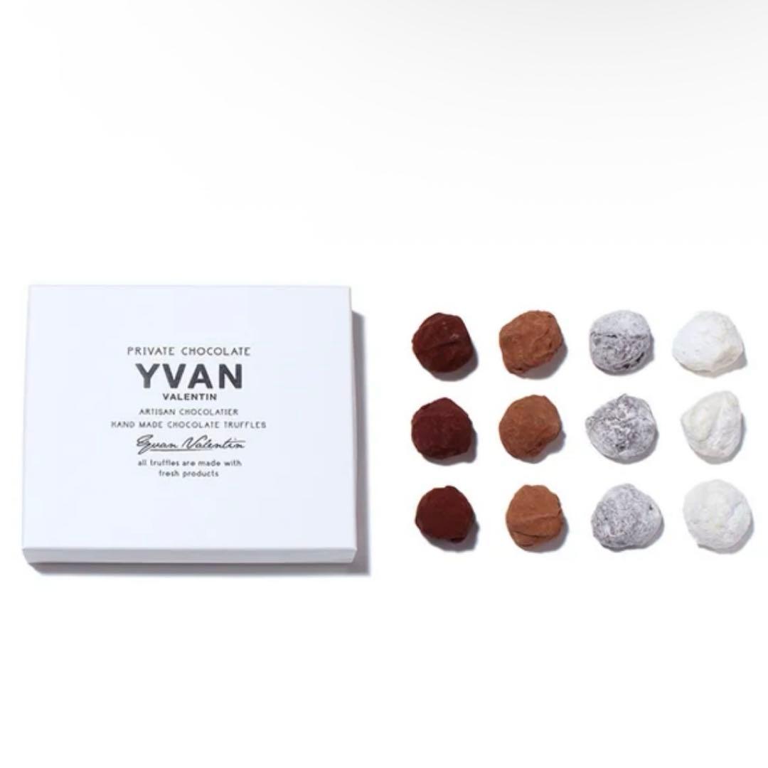 イヴァンヴァレンティン イヴァントリュフ 12個入り YVAN VALENTIN
